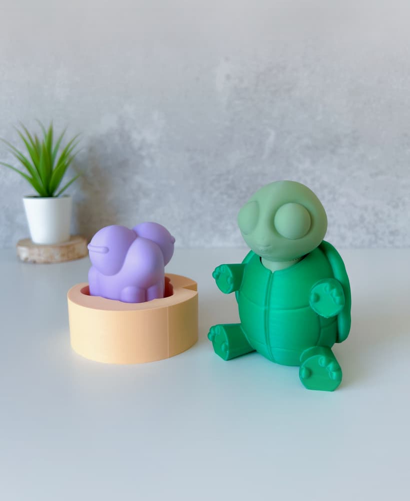 Jumpy Frog Fidget 3d model