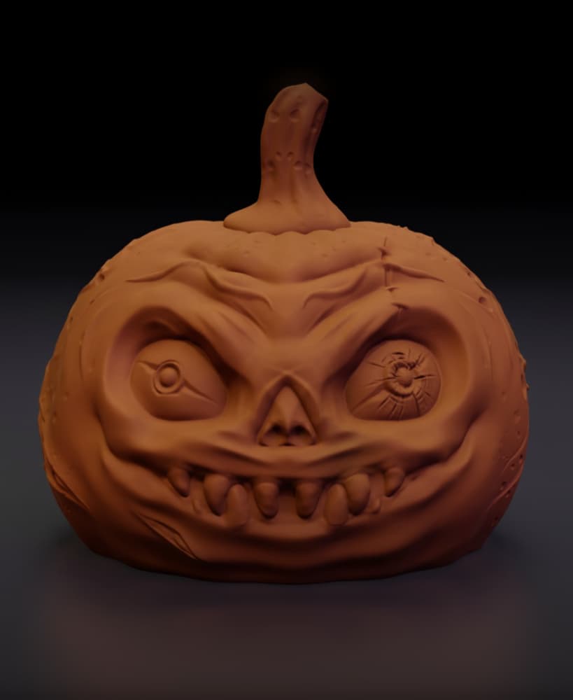 Pumpkin Beer Bottle Cap 3d model