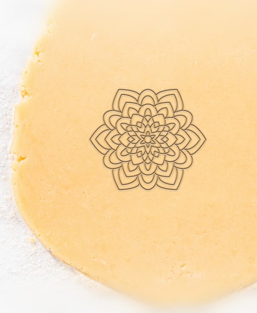Mandala Cookie Cutter, Biscuit Cutter 3d model