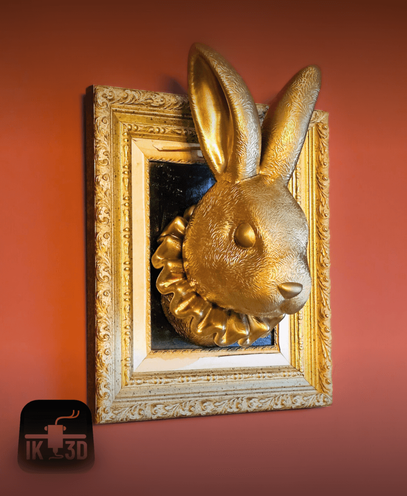 Bunny Head Wall Mounted / Home Decor 3d model