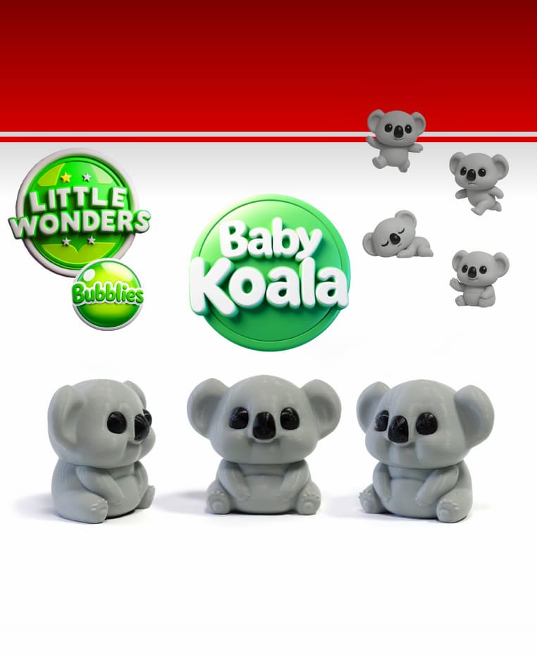 Baby Koala 3d model