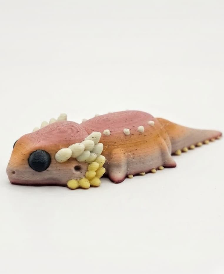 MiniMonster5 Baby Bearded Dragon V2 3d model
