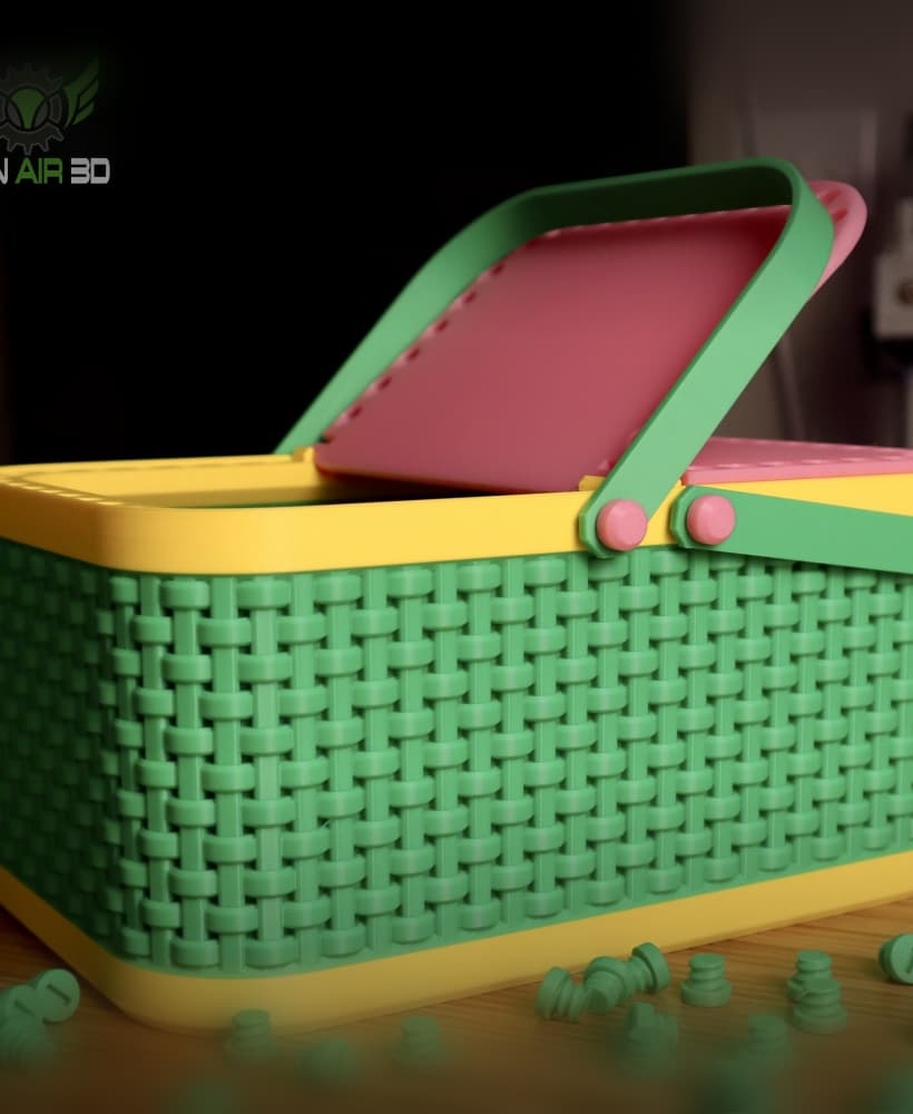 Annoying Easter Basket 3d model