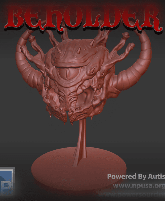 Eye-Beast / Beholder 3d model