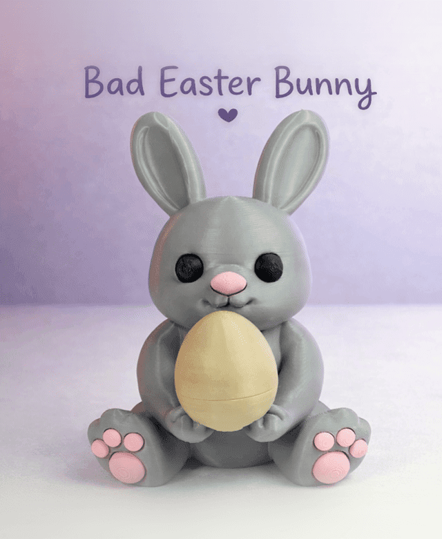 Bad Easter Bunny 3d model