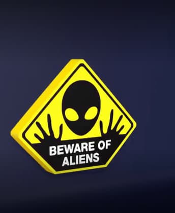 Beware of Aliens - LED Strip compatible 3d model