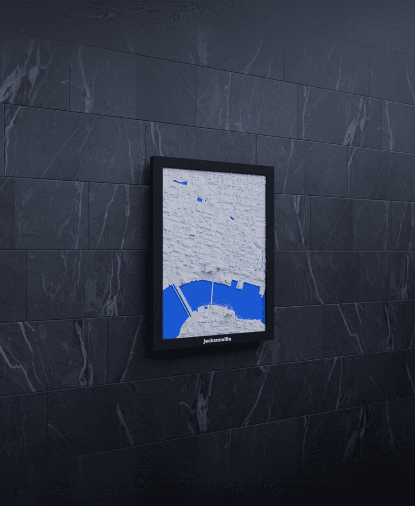 Jacksonville, United States - 3D Miniature 3d model