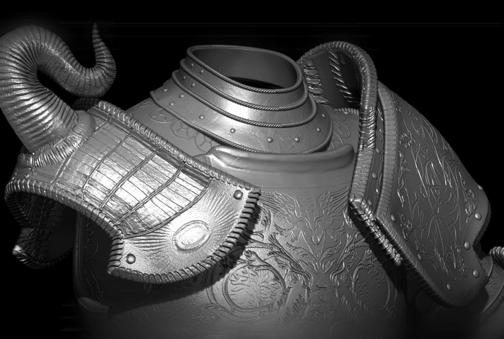 BANISHED KNIGHT ARMOR SET life size cosplay - Elden Ring Fan Art 3d model