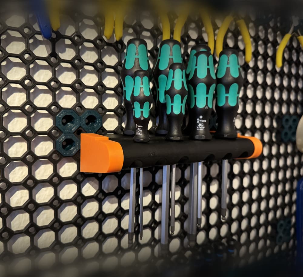 Wera Kraftform Holder Multiboard Adapter 3d model