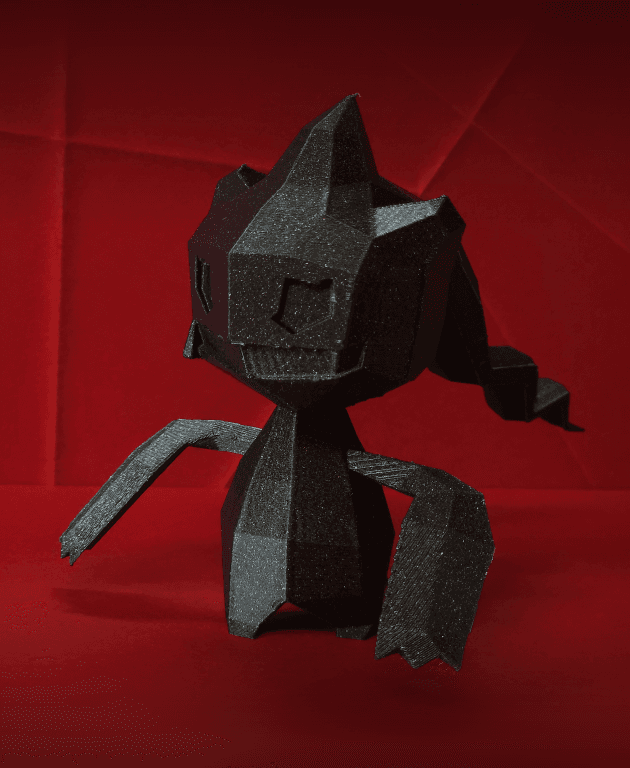 Banette Low Poly Pokemon 3d model