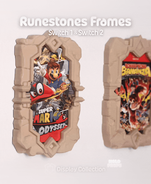 Runestone Frames - Switch | DISPLAY COLLECTION 3d model