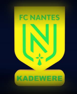 F.C. Nantes Sign - LED Strip Compatible 3d model