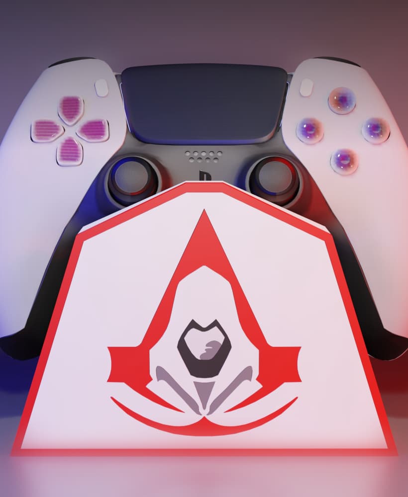 Assassin’s Creed Logo Controller Holder 3d model
