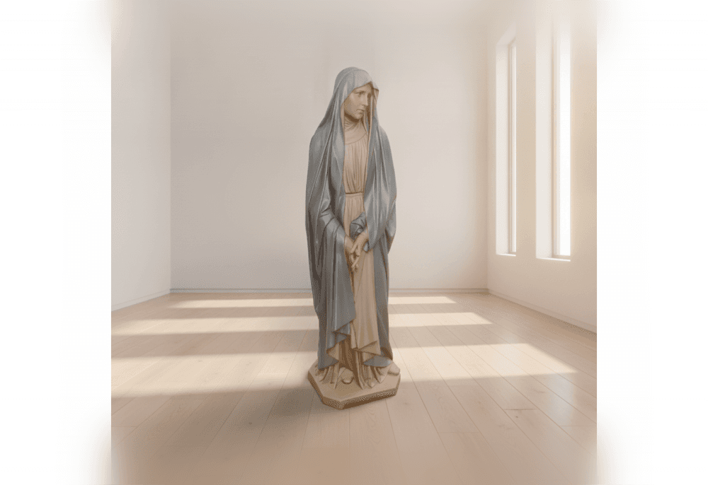 Our Lady Maria 3D Scanning STL Printable 3d model