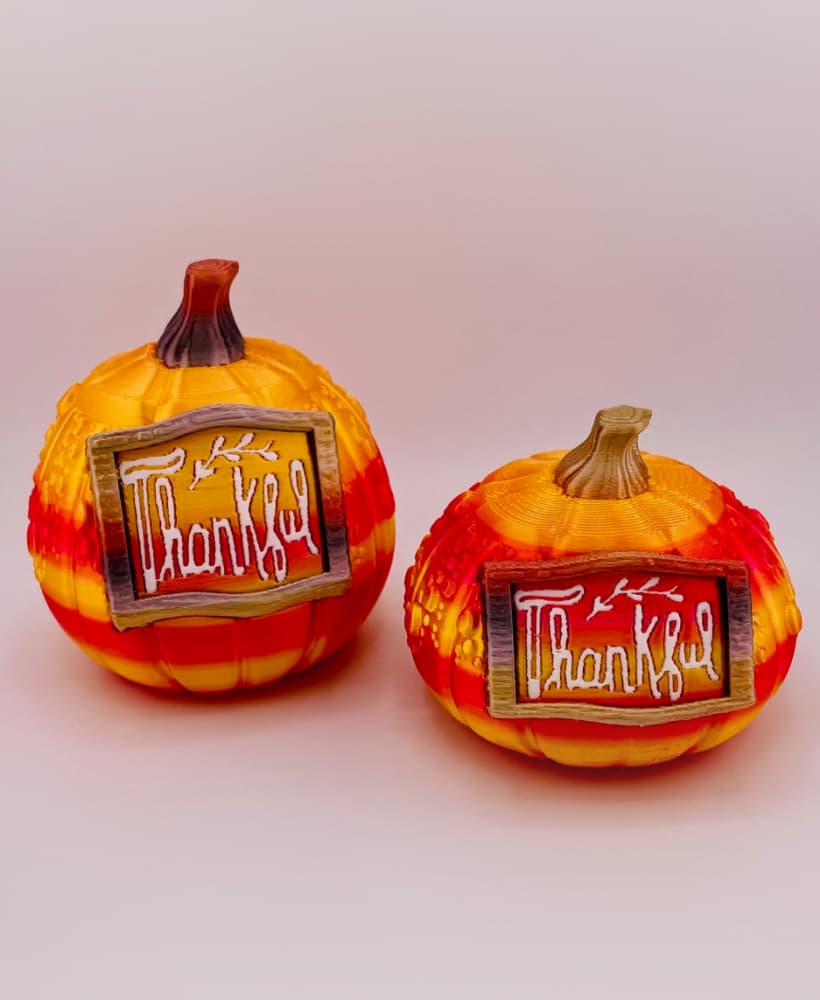 Thankful Pumpkin 3d model