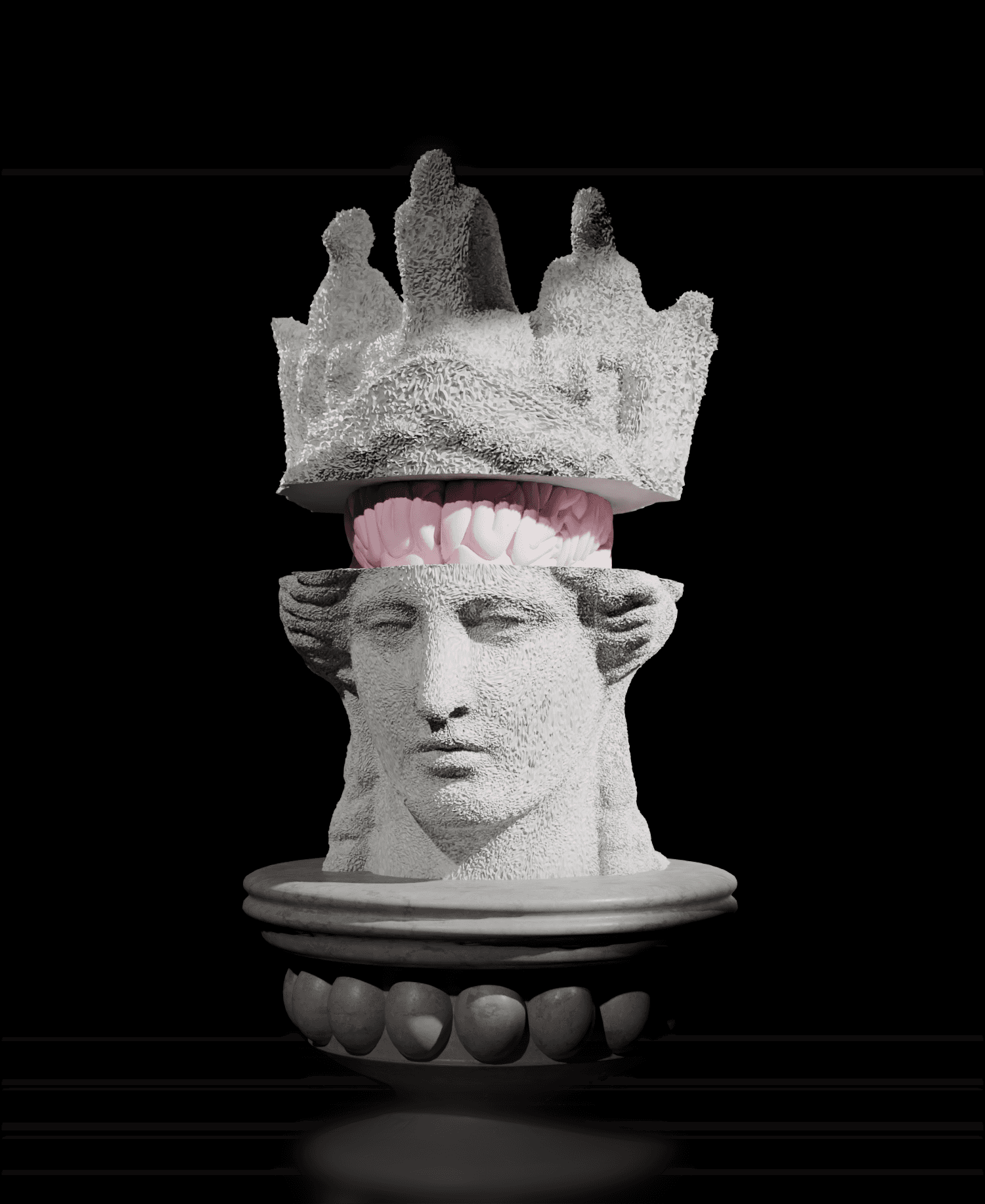 Insight Unveiled: Athena Textured model 3d model