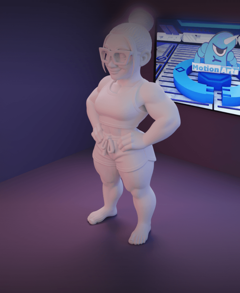 Mulher forte.stl 3d model