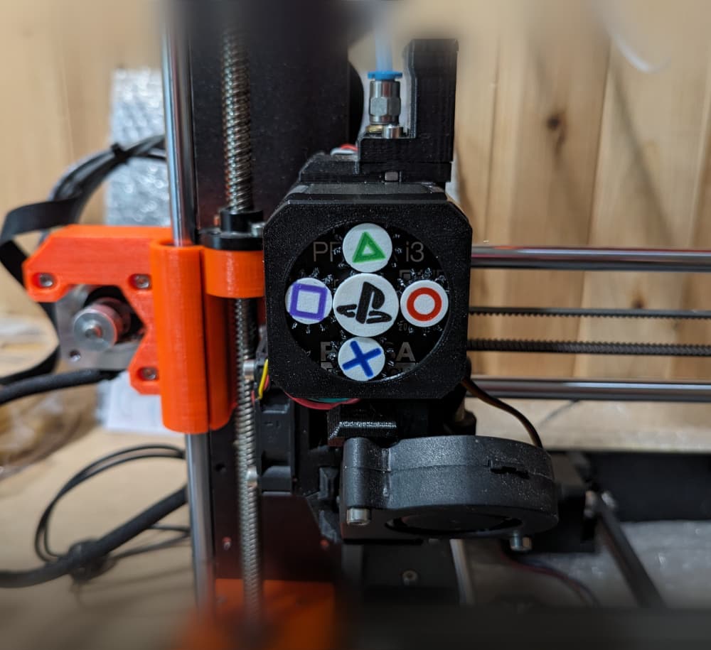 Playstation Printer Extruder Planetary 3d model