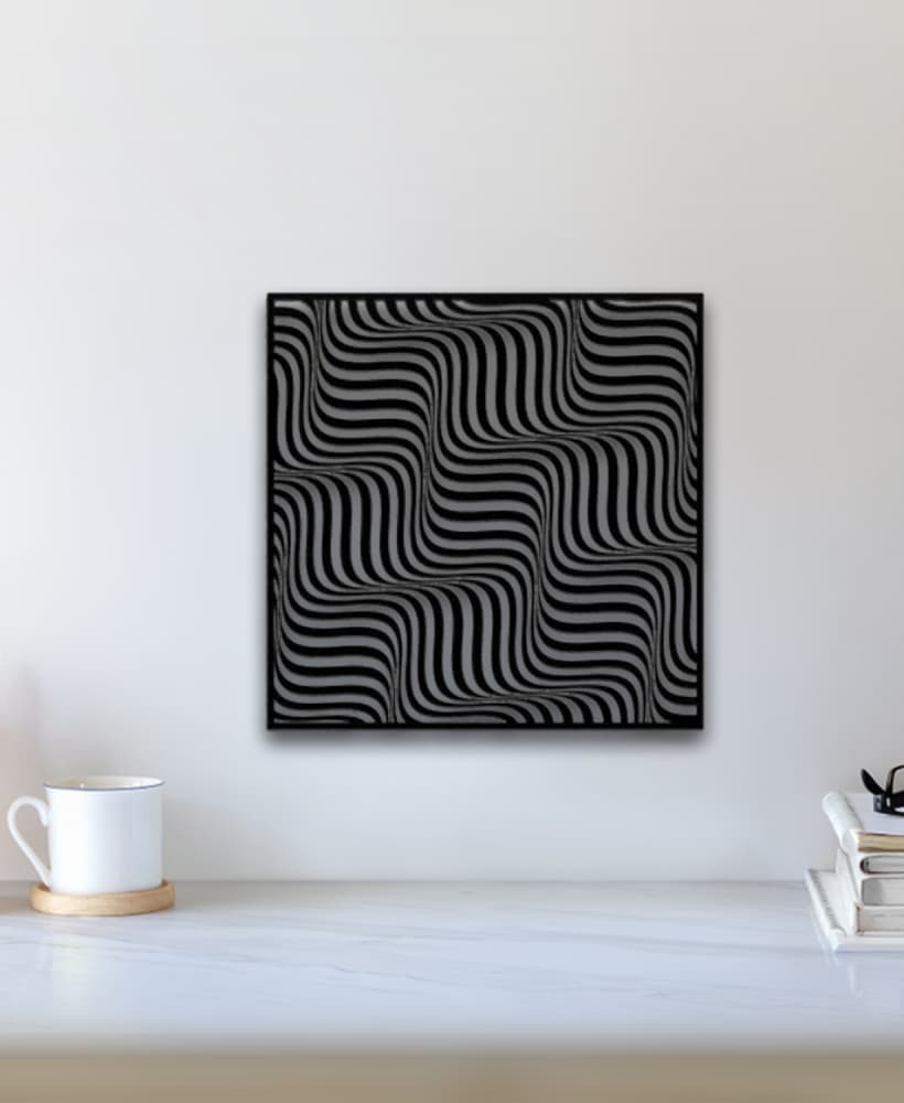 Geometric Wall Art 3d model