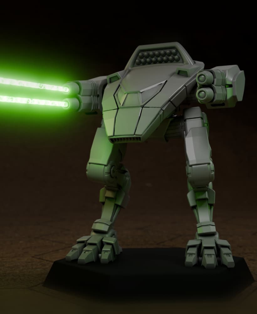 Men Shen for American Mecha 3d model