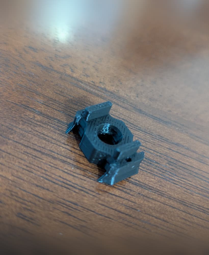 Flush Snap (DS Part B) For 8 mm - Offset Snap 3d model