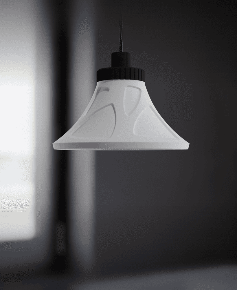 Modular lamp Shade 23 3d model
