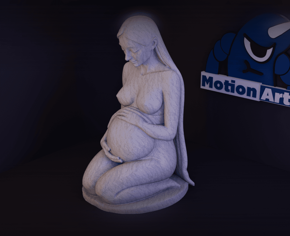 Mulher gravida.stl 3d model