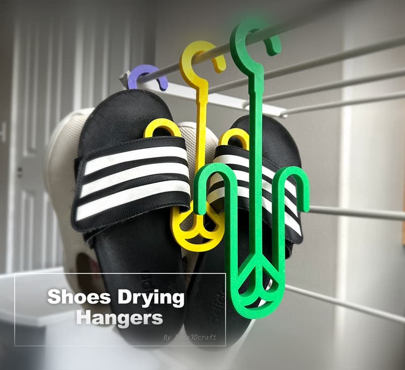 Shoes Drying Hangers 3d model
