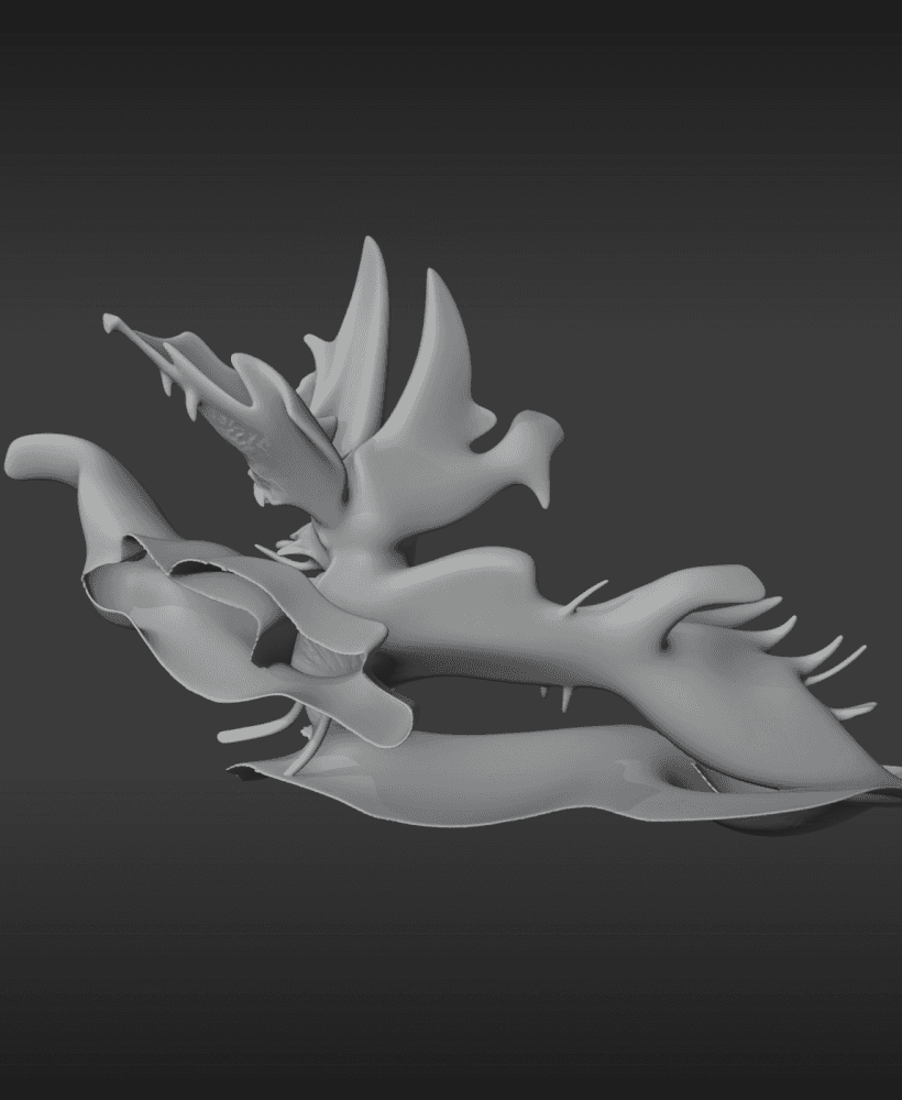 Belial Diablo 4 Figurine 3d model
