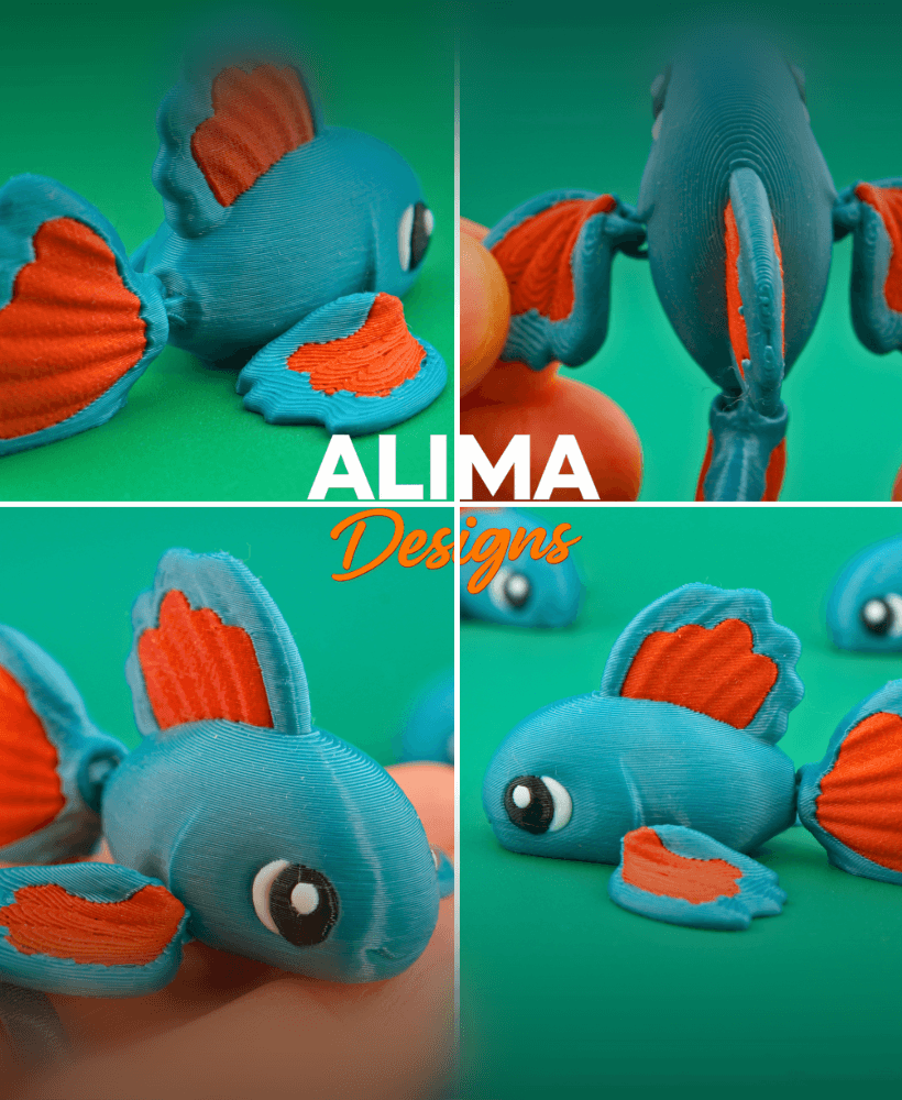 Siamese Fighting Fish / Betta Fish 3d model