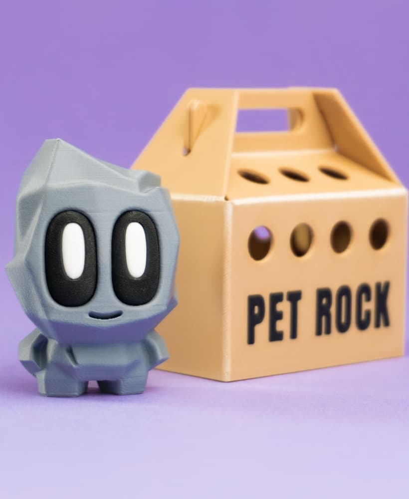 Blob Rocks - Mini Pet Rock Blind Box Collectible Art Toy 3d model