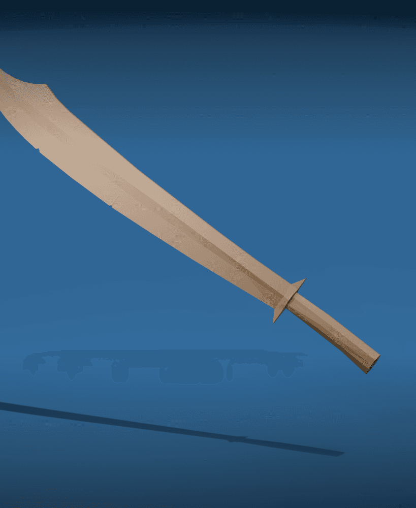 Cutlass v2 3d model