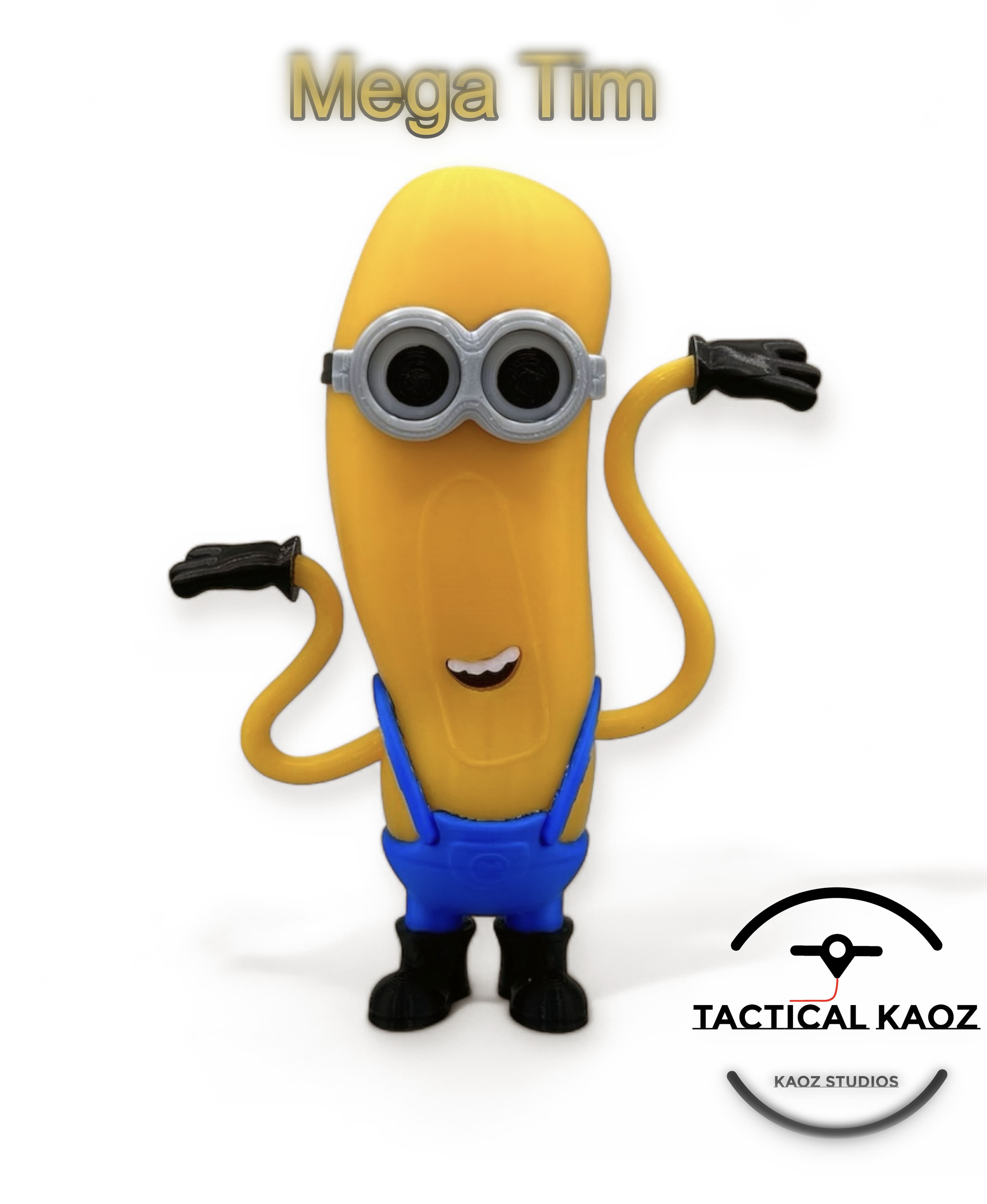 Mega Tim - Despicable Me 4 Multi Part Model 3d model