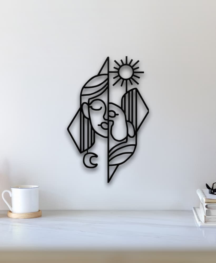 Face Wall Art 3d model