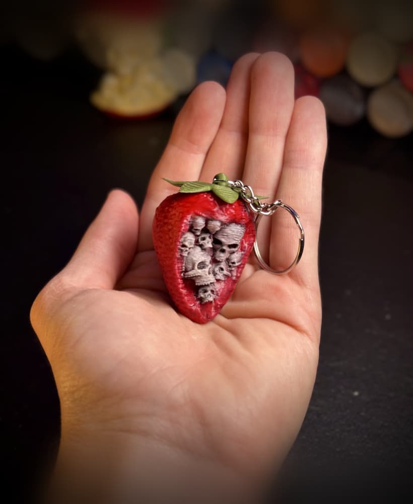 The forbidden strawberry 3d model
