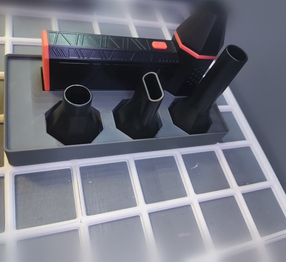 Wolfbox MegaFlow50 Gridfinity Holder 3d model