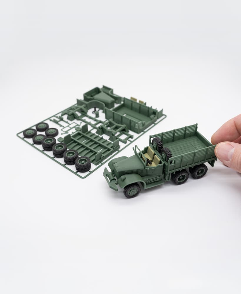Army Truck Kit Card 3d model