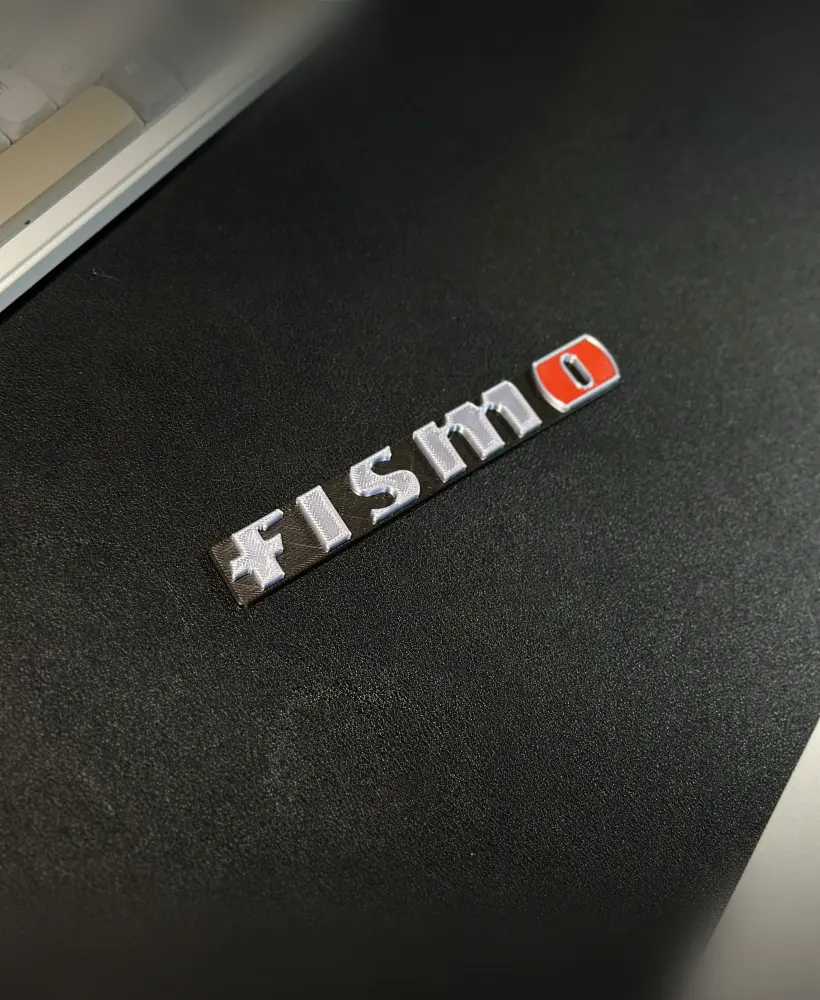 Fismo Logo 3d model