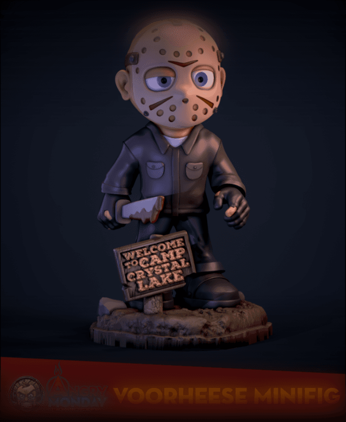 Voorhees Minifig 3d model