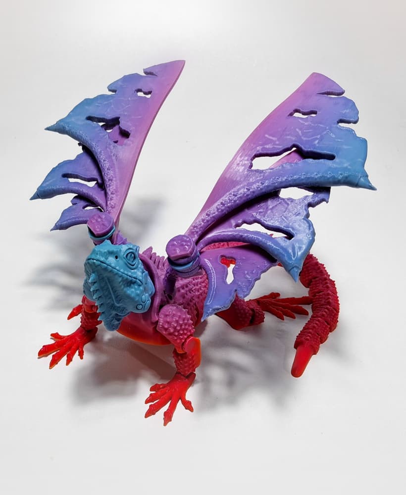 Cronian dragon (Iguana) 3d model