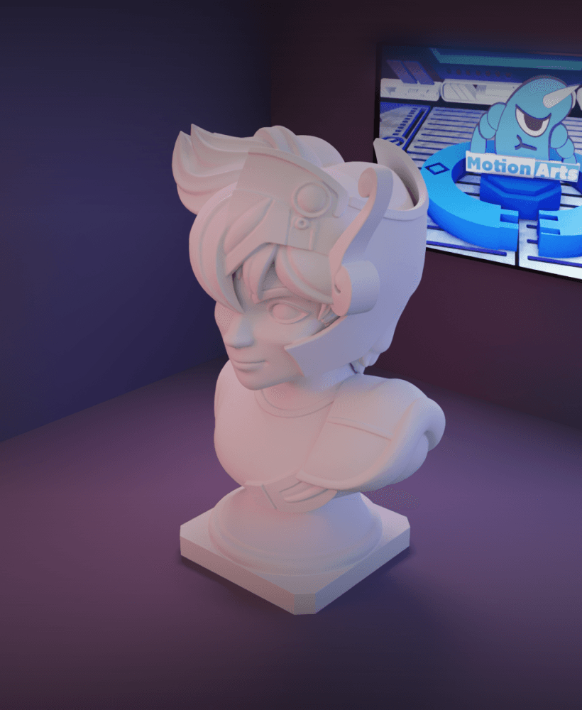 Seiya Busto.stl 3d model