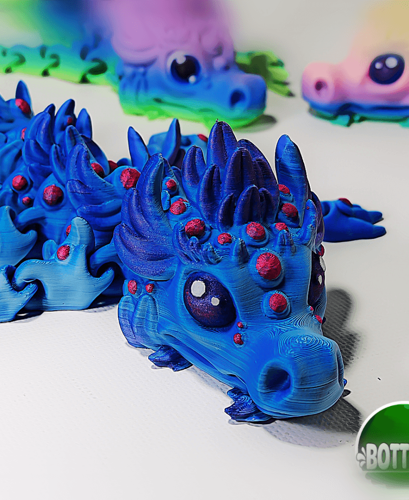 Yuari Baby Magical Dragon 3d model