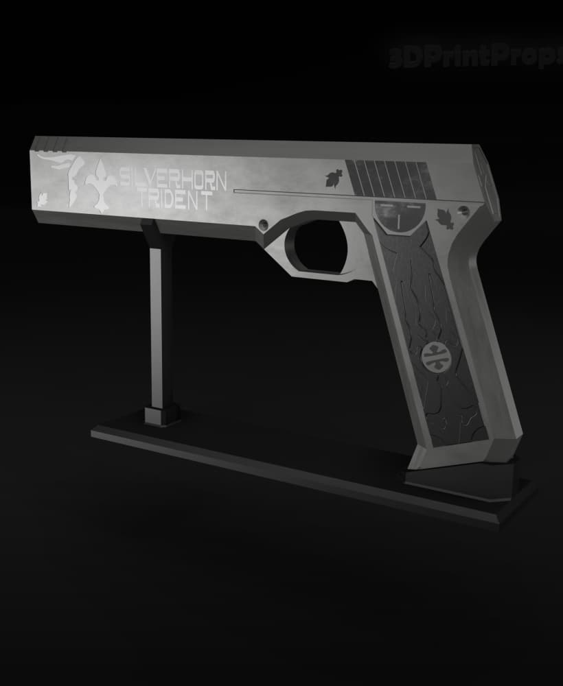 Trident - Silverhorn - from The Irregular At Magic High School 3d model