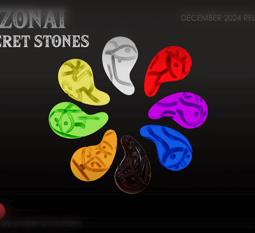 Zelda Secret Stones 3d model