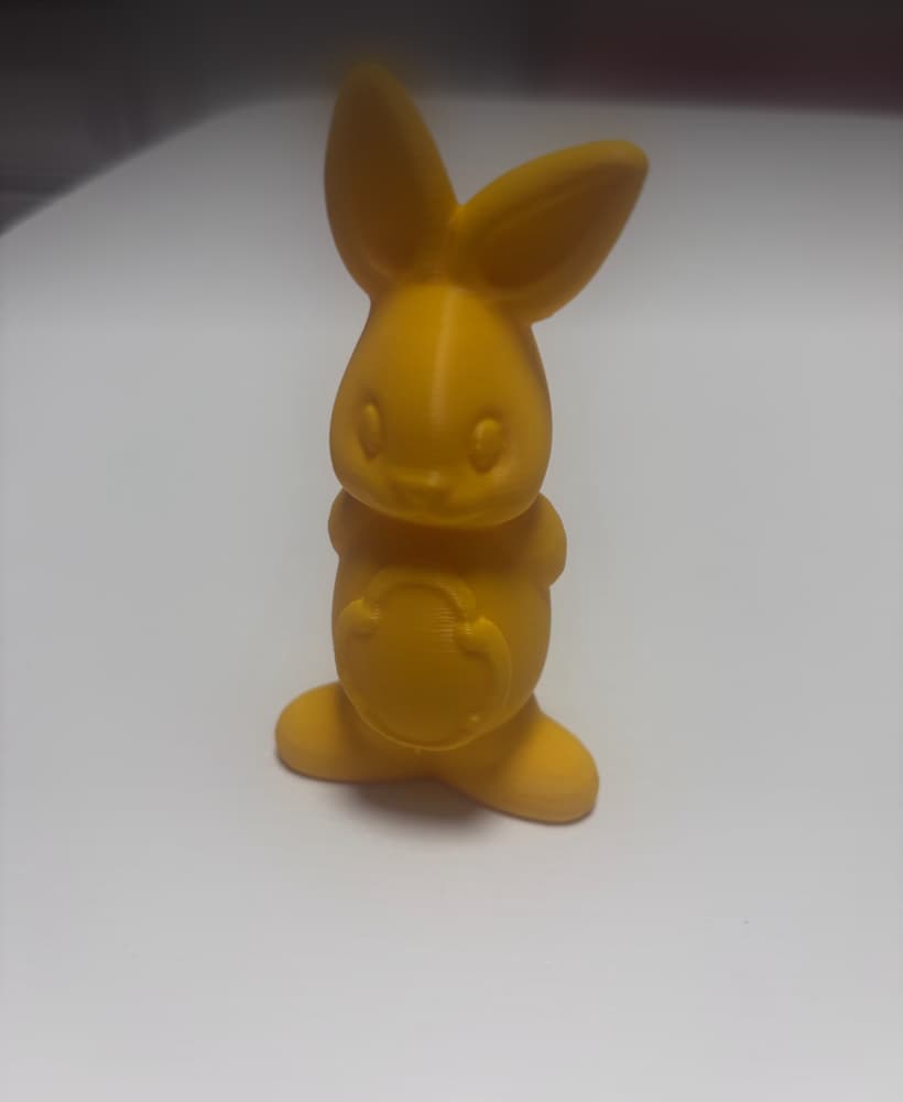 Easter bunny decoration 3d model