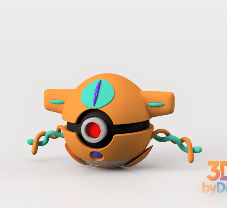 Deoxys (Normal) Ball 3d model