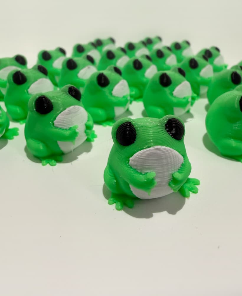 Frog Army - NO SUPPORTS 3d model