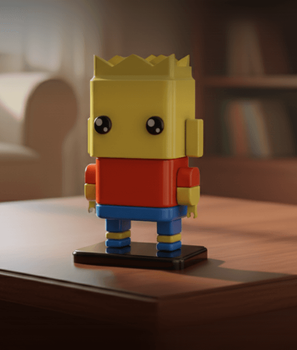 BART SIMPSON FAMILY CHARACTERS 3d model