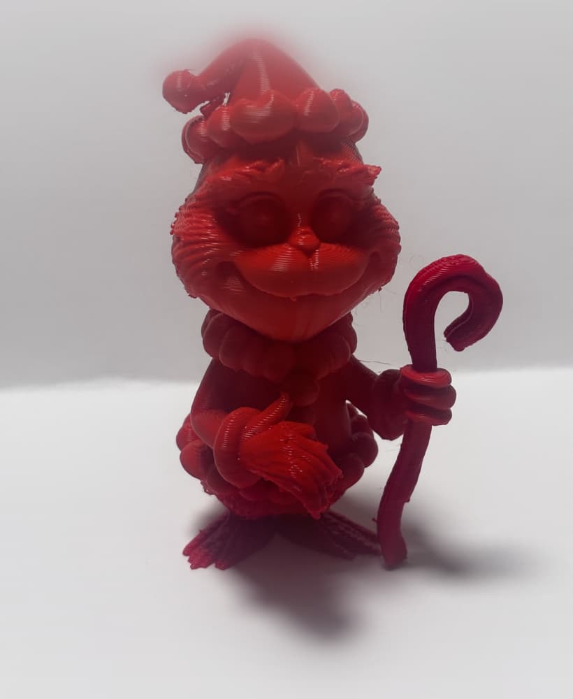 Christmas grinch figurine 3d model