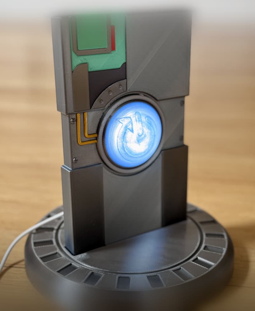 Reboot Card Replica 3d model